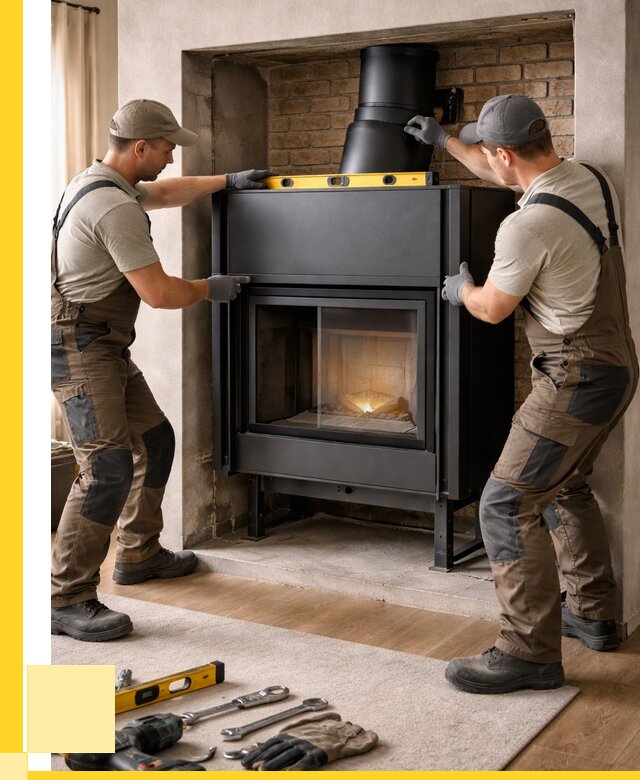 Установка каминных топок в Волхове под ключ от 18842 р. | ЭриданВлх