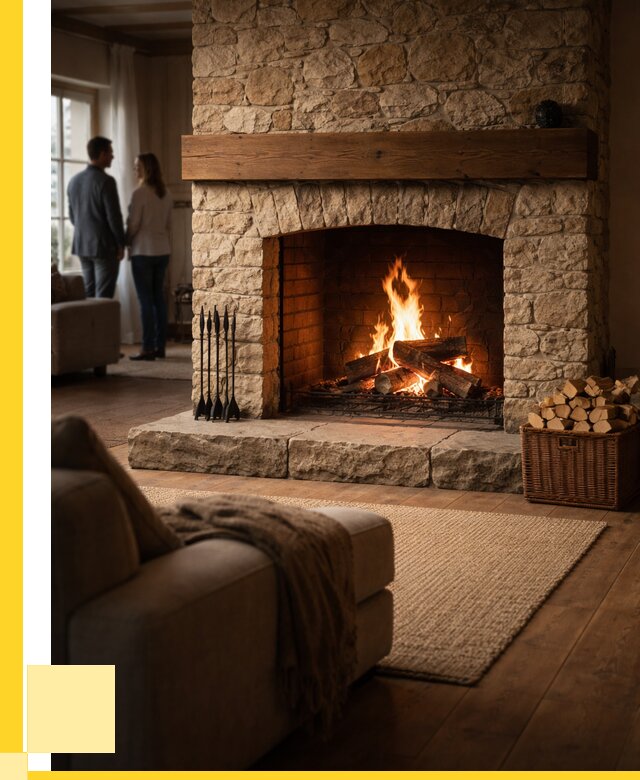 Открытые камины под ключ в Волхове от 157020 р. ЭриданВлх