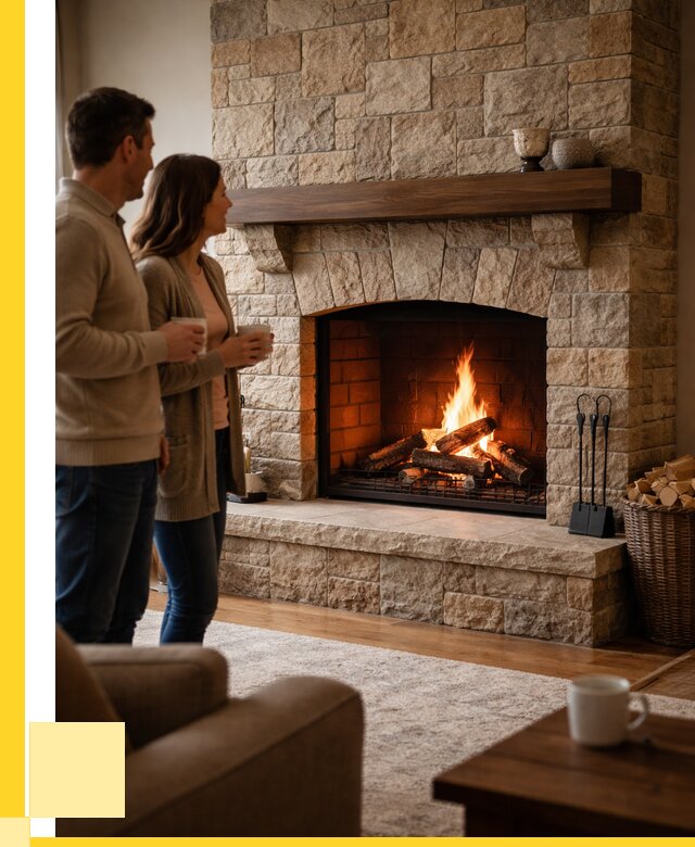 Каменные камины на заказ в Волхове от 188424 р. | ЭриданВлх