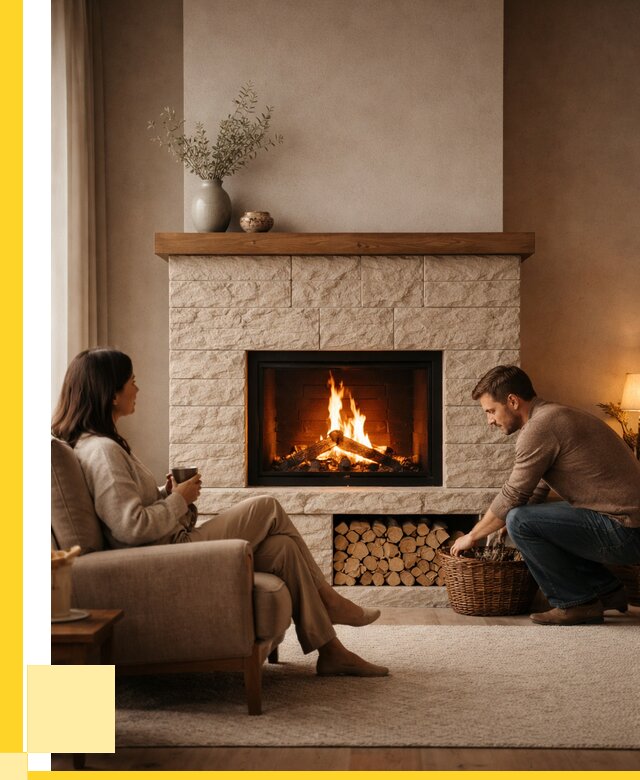 Камины для дома в Волхове под ключ от 157020 р. | ЭриданВлх