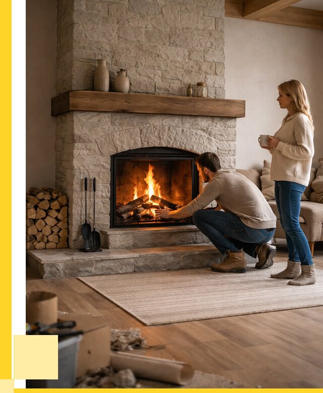 Камины для загородного дома в Волхове от 366380 р., ЭриданВлх