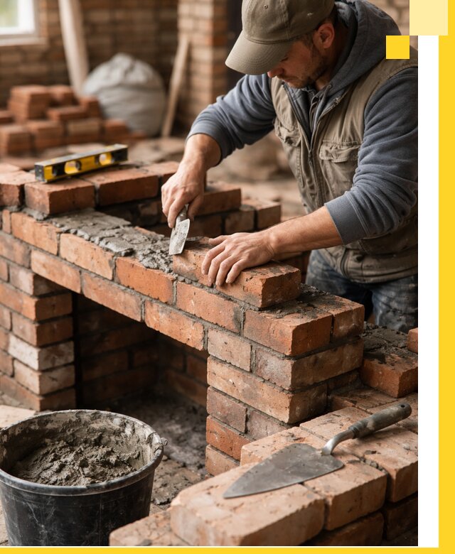 Кладка каминов под ключ в Волхове профессиональная отделка и монтаж