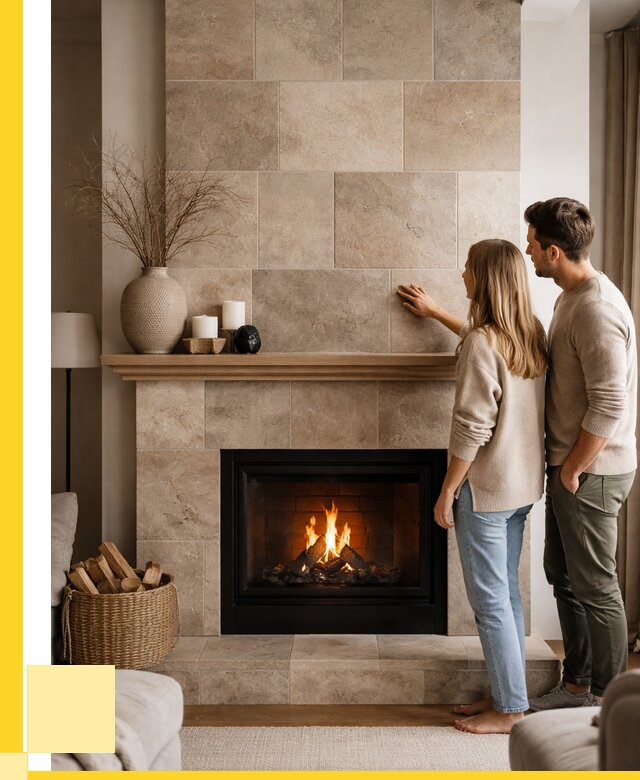 Облицовка каминов керамогранитом в Волхове от 4711 р. | ЭриданВлх