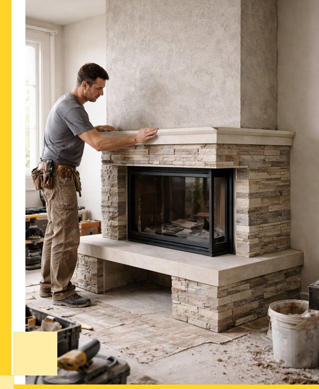 Изготовление каминов под ключ в Волхове от 157020 р. | ЭриданВлх