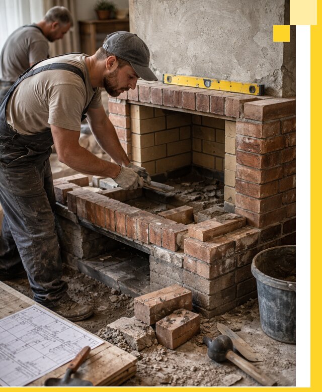 Изготовление и установка каминопечей под ключ в Волхове