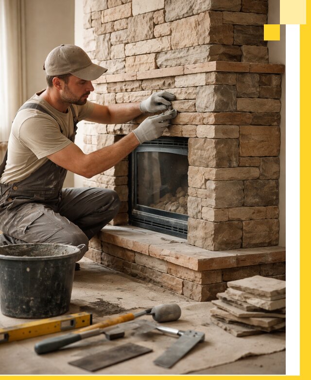 Проектирование и установка печей-каминов под ключ в Волхове