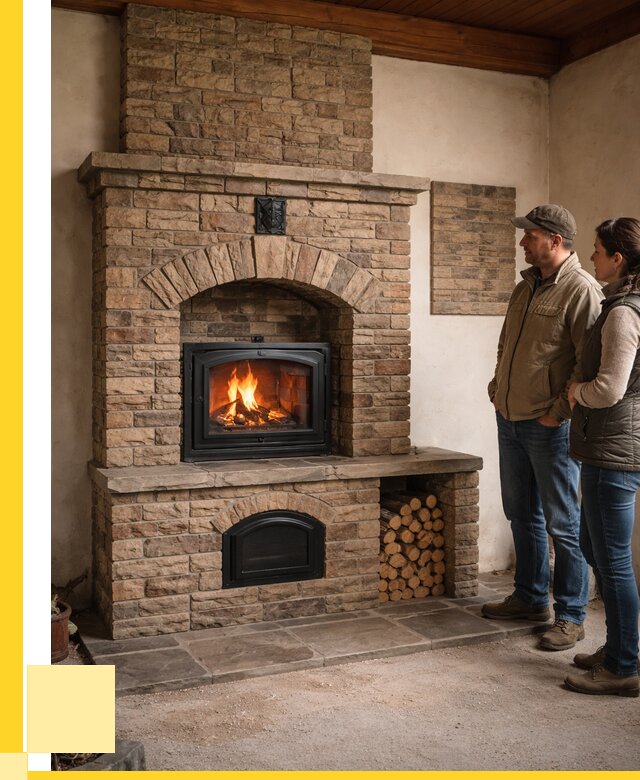 Кирпичная печь под ключ в Волхове от 157020 р. | ЭриданВлх