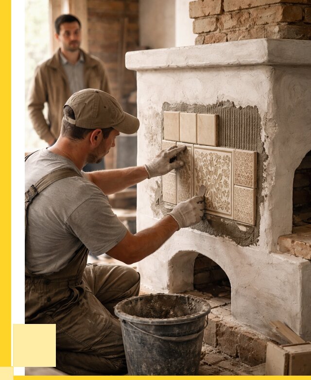 Отделка печей и банных печей в Волхове от 36638 р. | ЭриданВлх