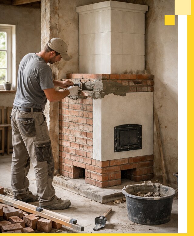 Изготовление и установка печей-голландок под ключ в Волхове