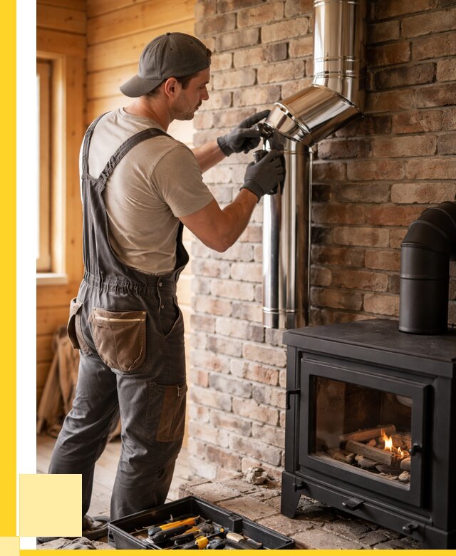 Монтаж дымоходов для печей в Волхове от 7851 р. | ЭриданВлх