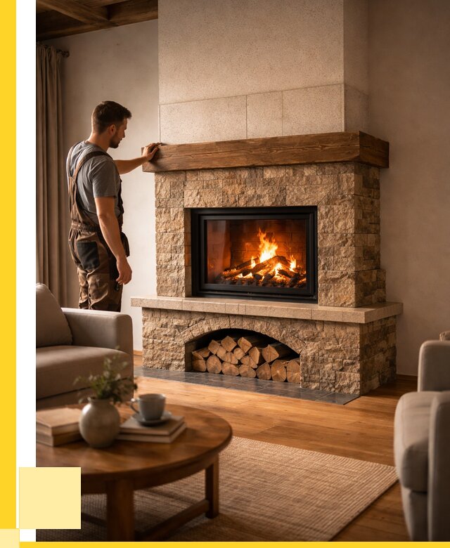 Печи камины для дома под ключ в Волхове от 57574 р. | ЭриданВлх