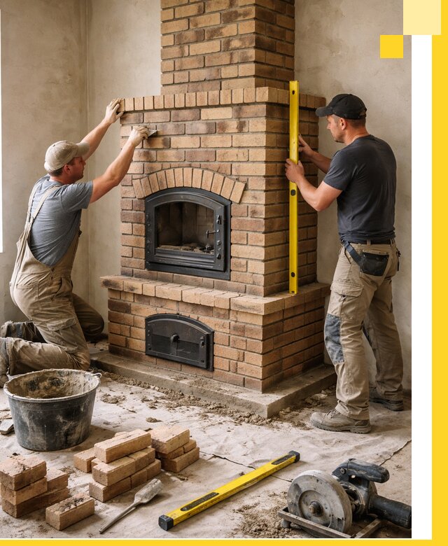 Продажа и установка печей и каминов для дома под ключ в Волхове