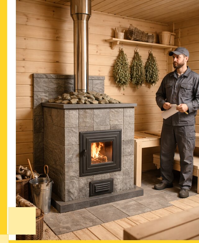 Печи для бани под ключ в Волхове от 125616 р. | ЭриданВлх