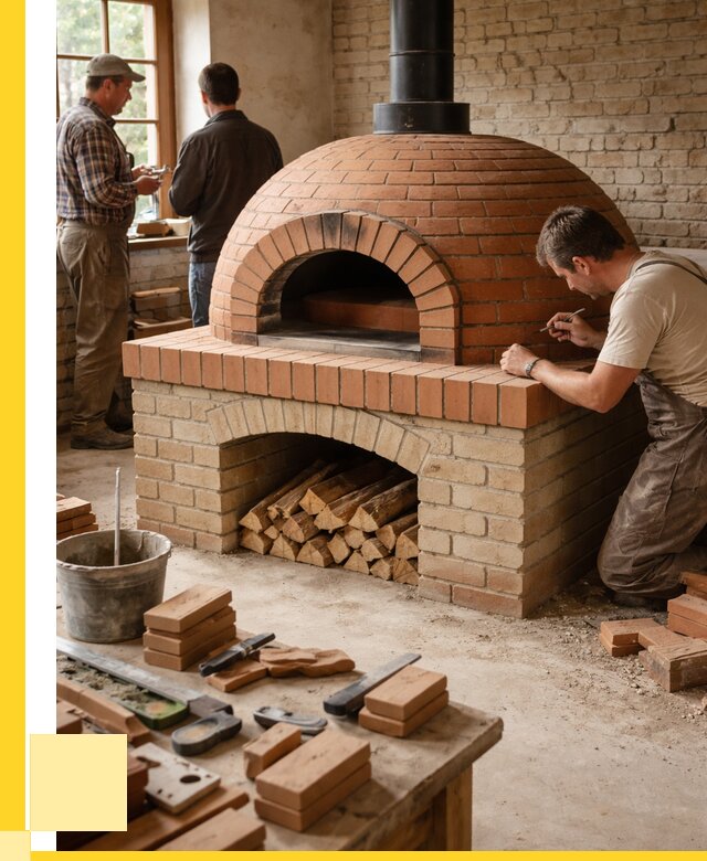 Помпейская печь дровяная для пиццы в Волхове | ЭриданВлх от 209360 р.