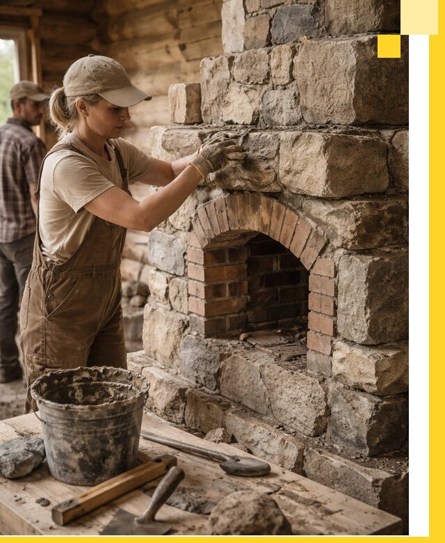 Каменные печи на заказ и монтаж в Волхове, долговечные решения