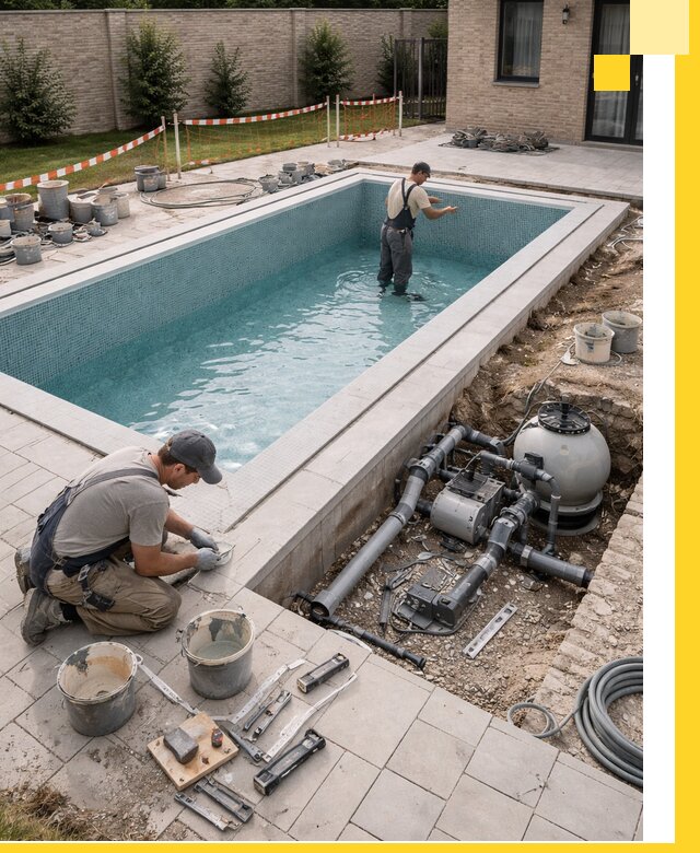 Строительство бассейнов под ключ в Волхове: проекты и монтаж