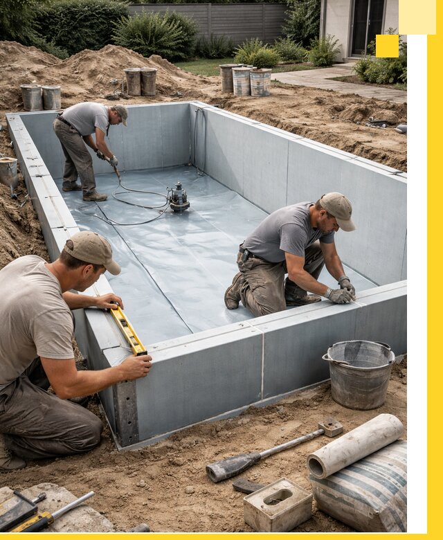 Профессиональный монтаж бассейнов под ключ в Волхове с гарантией