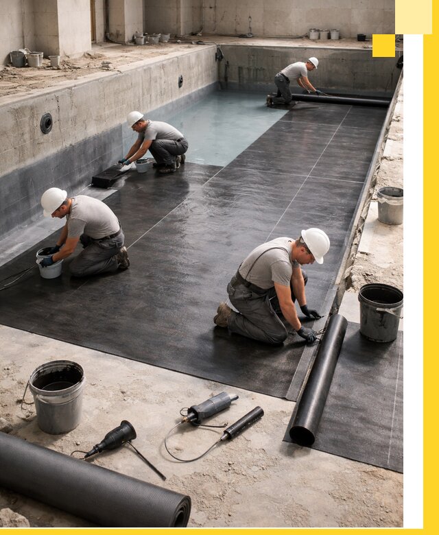 Профессиональная гидроизоляция бассейнов и чаш в Волхове под ключ