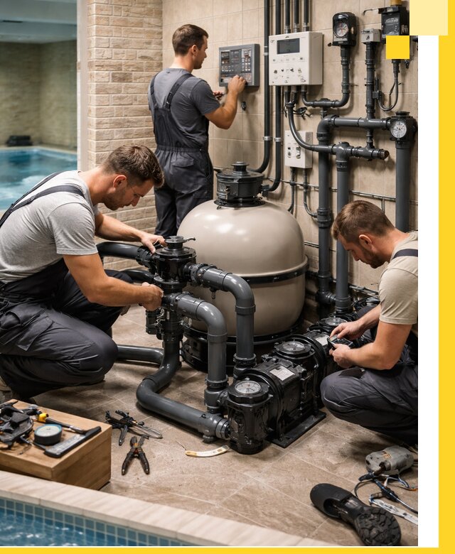 Комплексное оборудование для бассейнов под ключ в Волхове