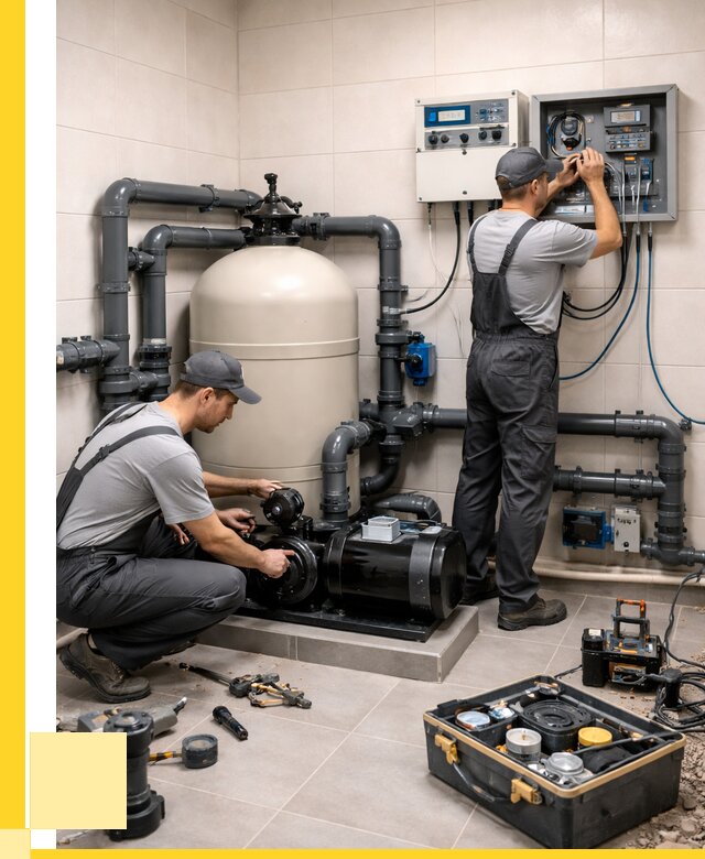 Монтаж оборудования для бассейнов в Волхове от 41872 р. | ЭриданВлх