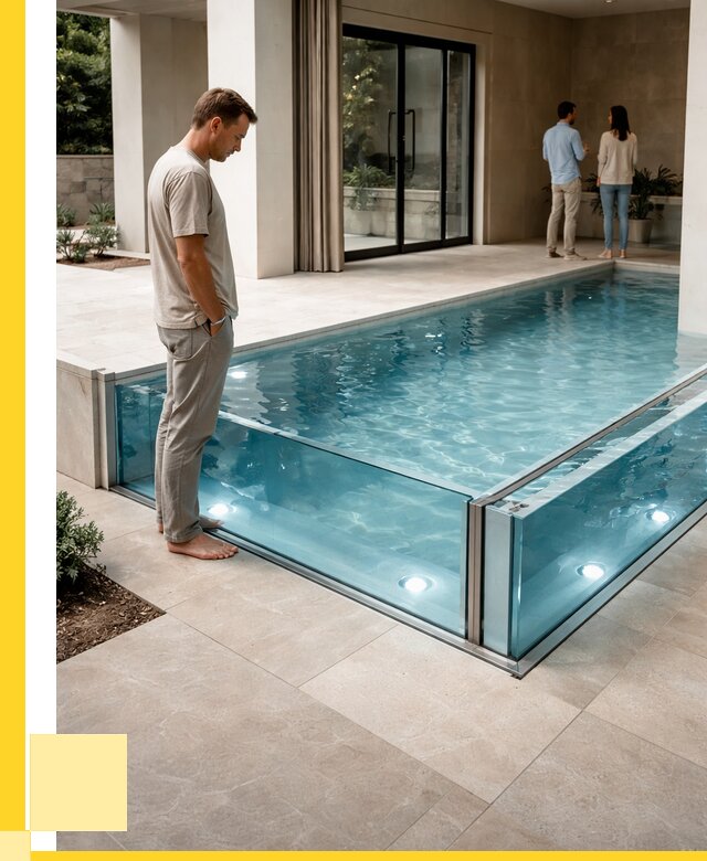 Стеклянные бассейны в Волхове от 1256160 р. | ЭриданВлх — мозаика