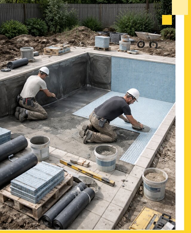 Проектирование и строительство стационарных бассейнов в Волхове