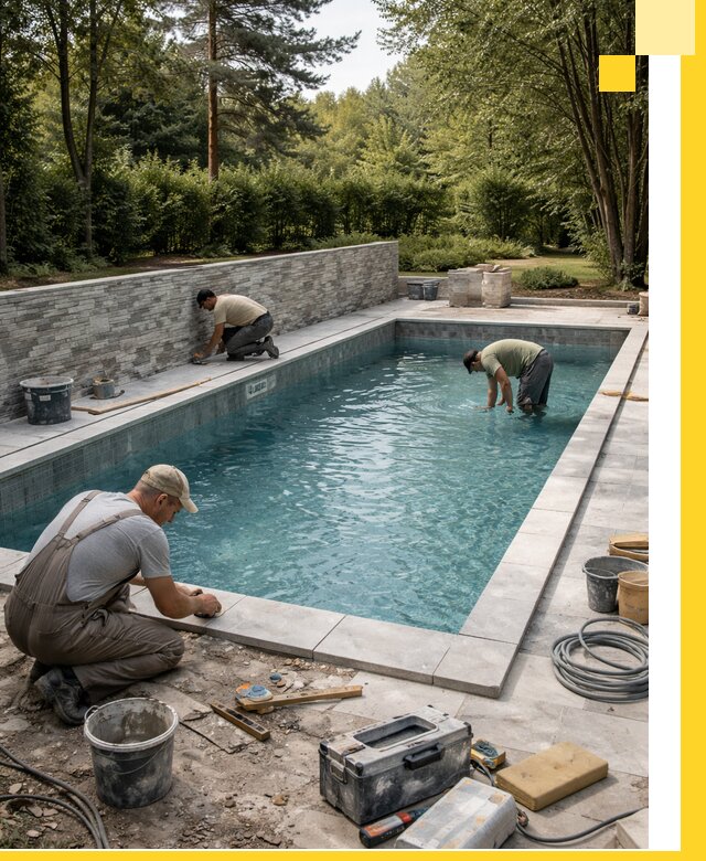 Проектирование и строительство частных бассейнов в Волхове