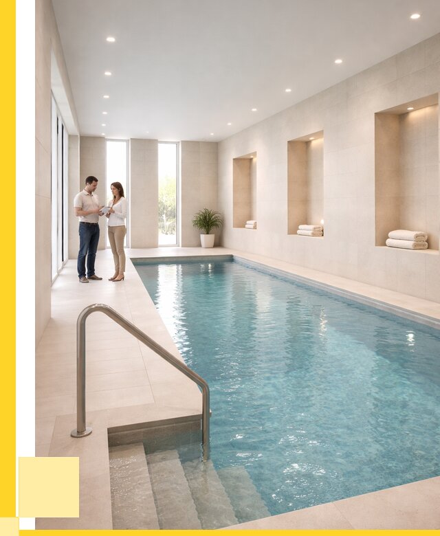 Бассейны в помещении под ключ в Волхове от 1570200 р. | ЭриданВлх