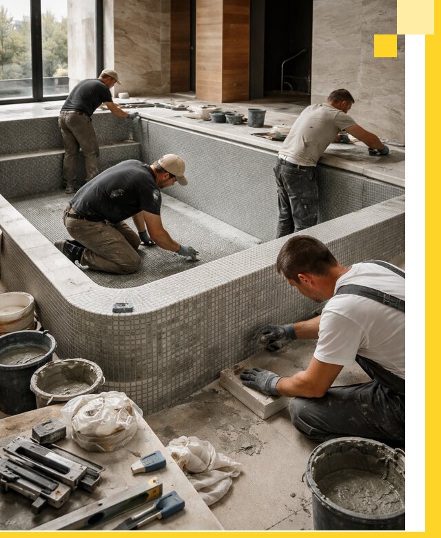 Строительство и установка СПА бассейнов под ключ в Волхове