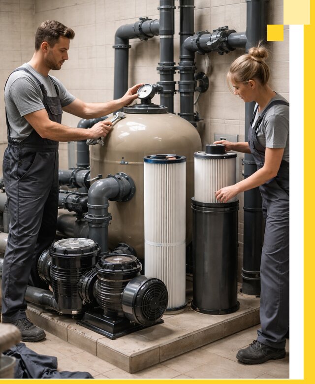 Фильтры и системы фильтрации для бассейнов в Волхове