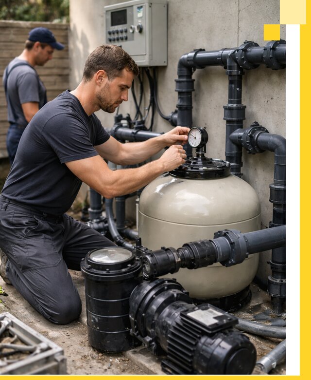 Поставка и монтаж фильтровального оборудования для бассейнов в Волхове