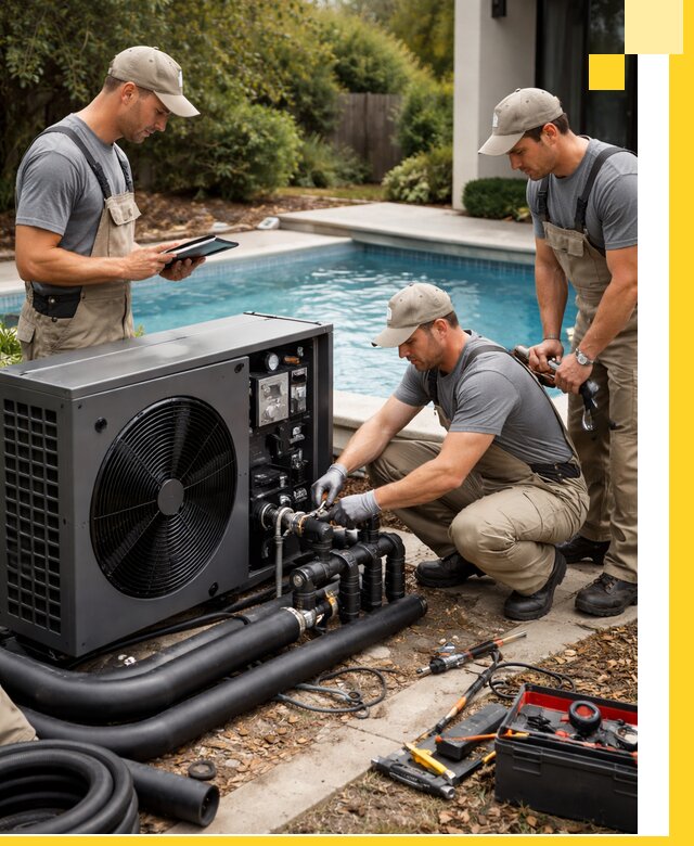 Проектирование и установка тепловых насосов для бассейнов в Волхове