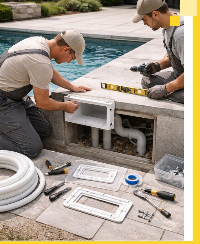 Поставка и установка скиммеров для бассейнов в Волхове