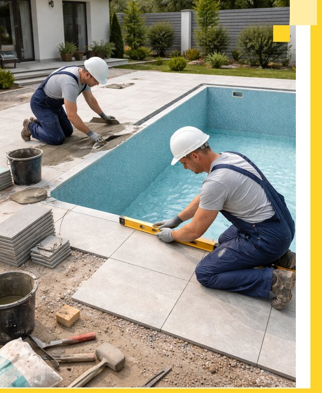 Строительство и монтаж плавательных бассейнов под ключ в Волхове