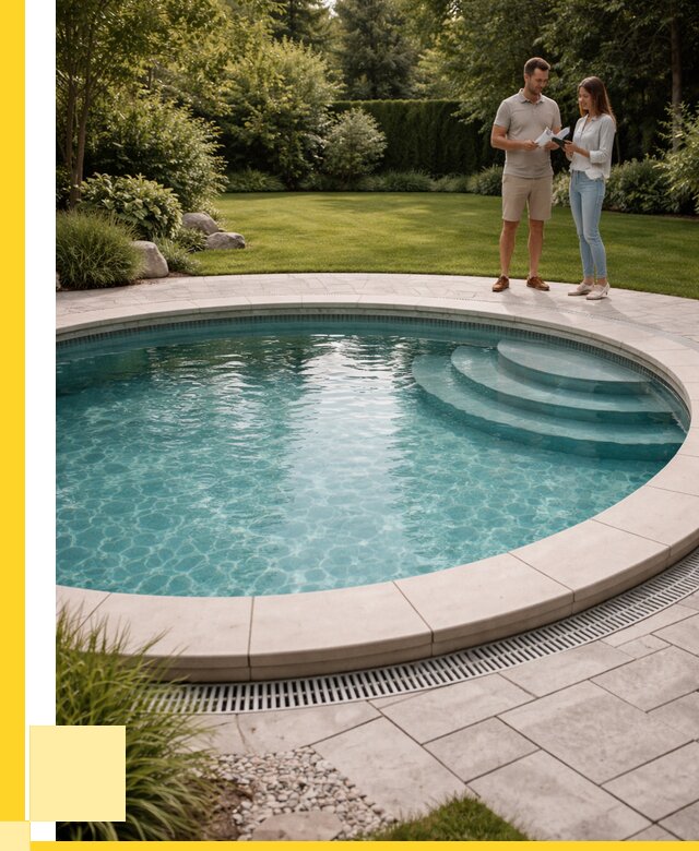 Круглые каркасные бассейны купить в Волхове от 261700 р. | ЭриданВлх