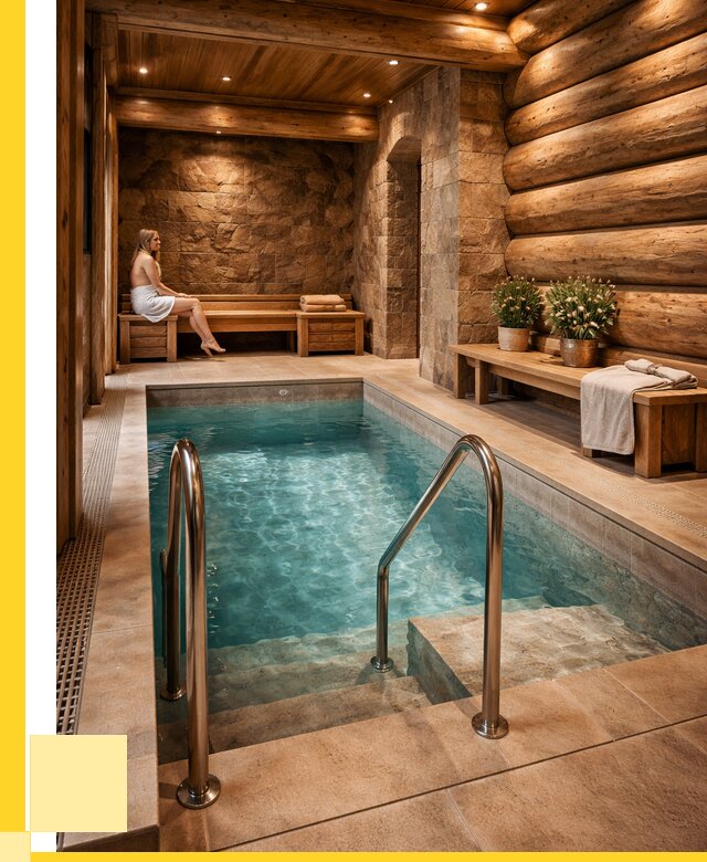 Аренда бани с бассейном в Волхове от 1570200 р. | ЭриданВлх