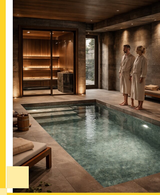 Сауна с большим бассейном в Волхове от 1256160 р. ЭриданВлх