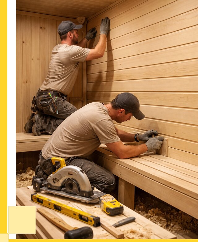 Обшивка саун вагонкой в Волхове от 2617 р. | ЭриданВлх