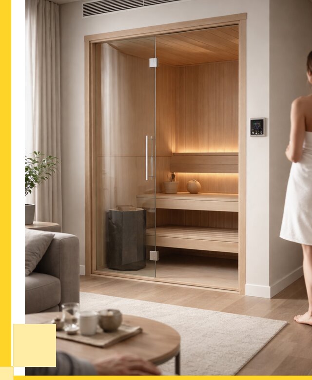 Сауна в квартире под ключ в Волхове от 125616 р. ЭриданВлх