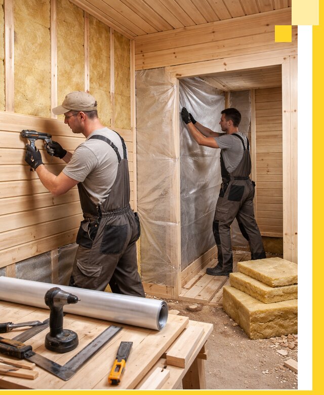 Бани под ключ в Волхове с проектом и полным монтажом