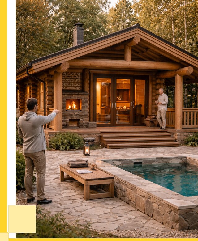 Проекты бань и хамам в Волхове от 26170 р. | ЭриданВлх