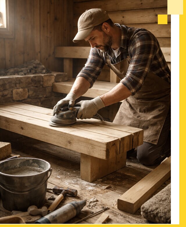 Ремонт бань под ключ в Волхове с гарантией качества и сроков