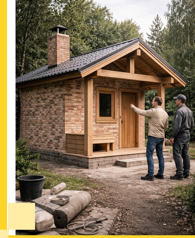 Кирпичные бани и печи в Волхове от 366380 р. | ЭриданВлх