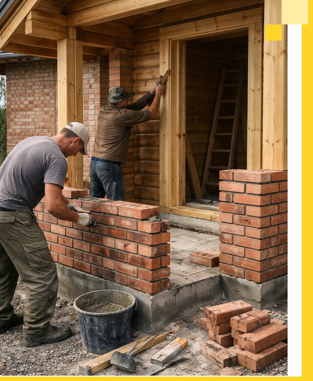 Строительство кирпичных бань под ключ в Волхове с гарантией качества