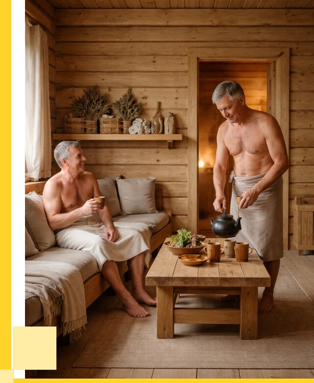 Бани с комнатой отдыха под ключ в Волхове от 471060 р. | ЭриданВлх