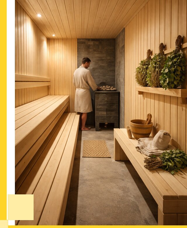 Отделка парной под ключ в Волхове от 366380 р. | ЭриданВлх