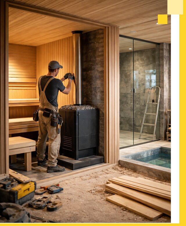 Полное строительство банных комплексов под ключ в Волхове