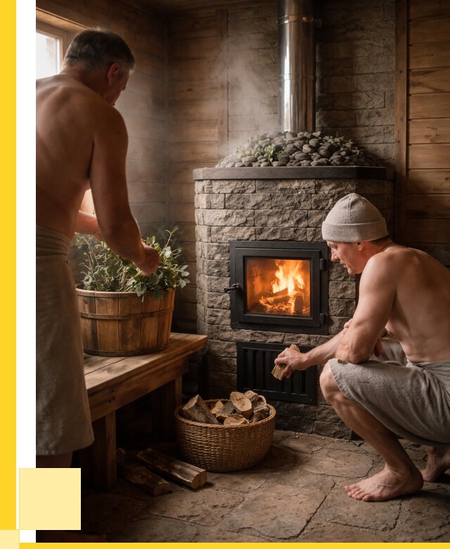 Банные печи под ключ в Волхове от 47106 р. | ЭриданВлх кирпичная