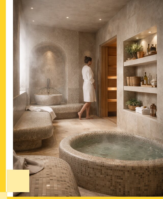 Строительство бани с хамамом в Волхове от 785100 р. | ЭриданВлх