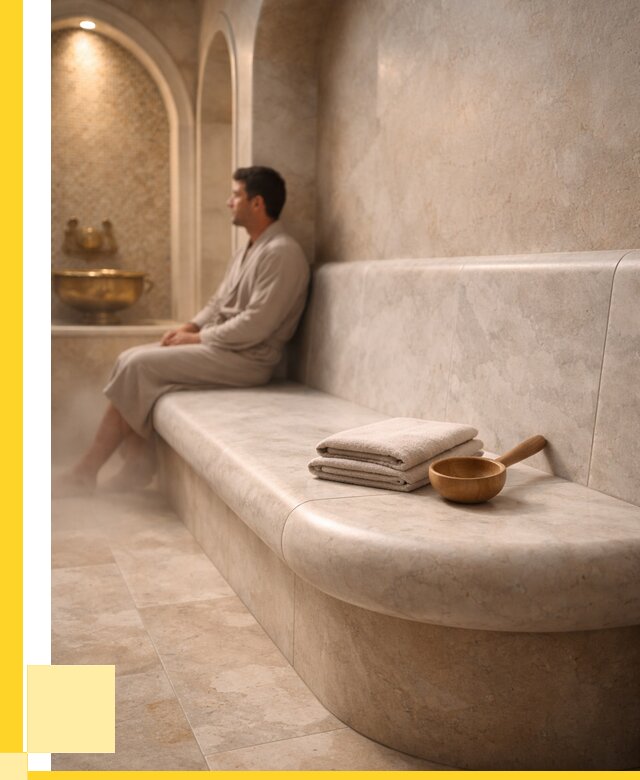 Сиденья для хамама в Волхове под ключ от 12562 р. | ЭриданВлх